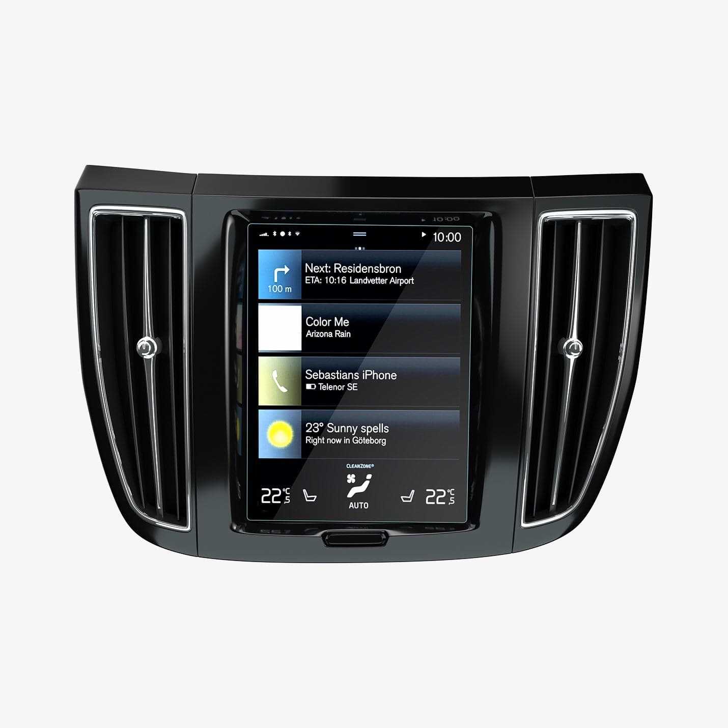 Volvo Models - Screen Protector GLAS.tR SLIM | Anti-Glare