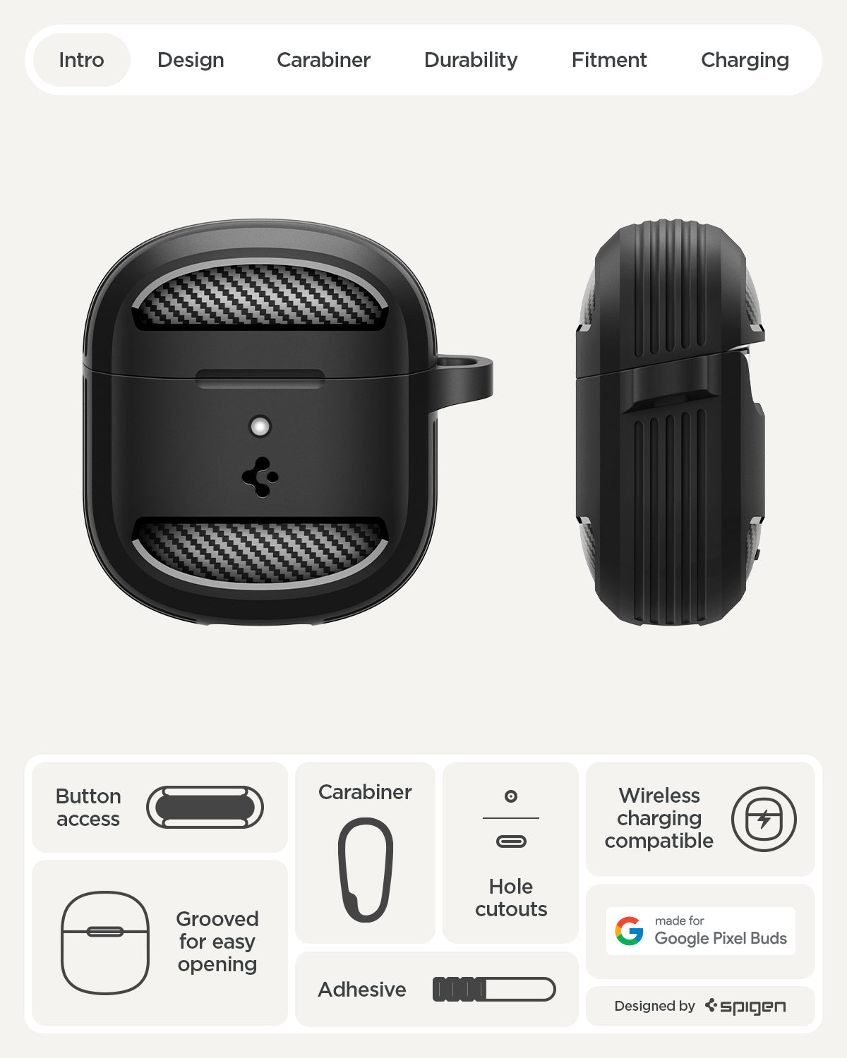 Pixel Buds 2a Series - Rugged Armor