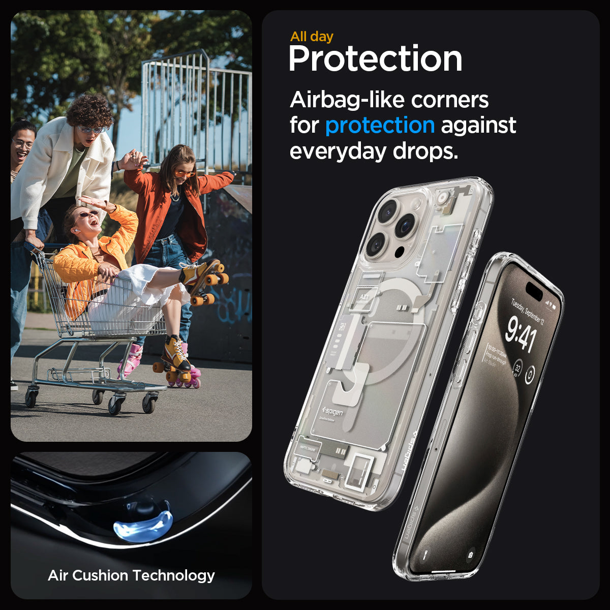 iPhone 15 Series - Ultra Hybrid Zero One (Mag Fit)