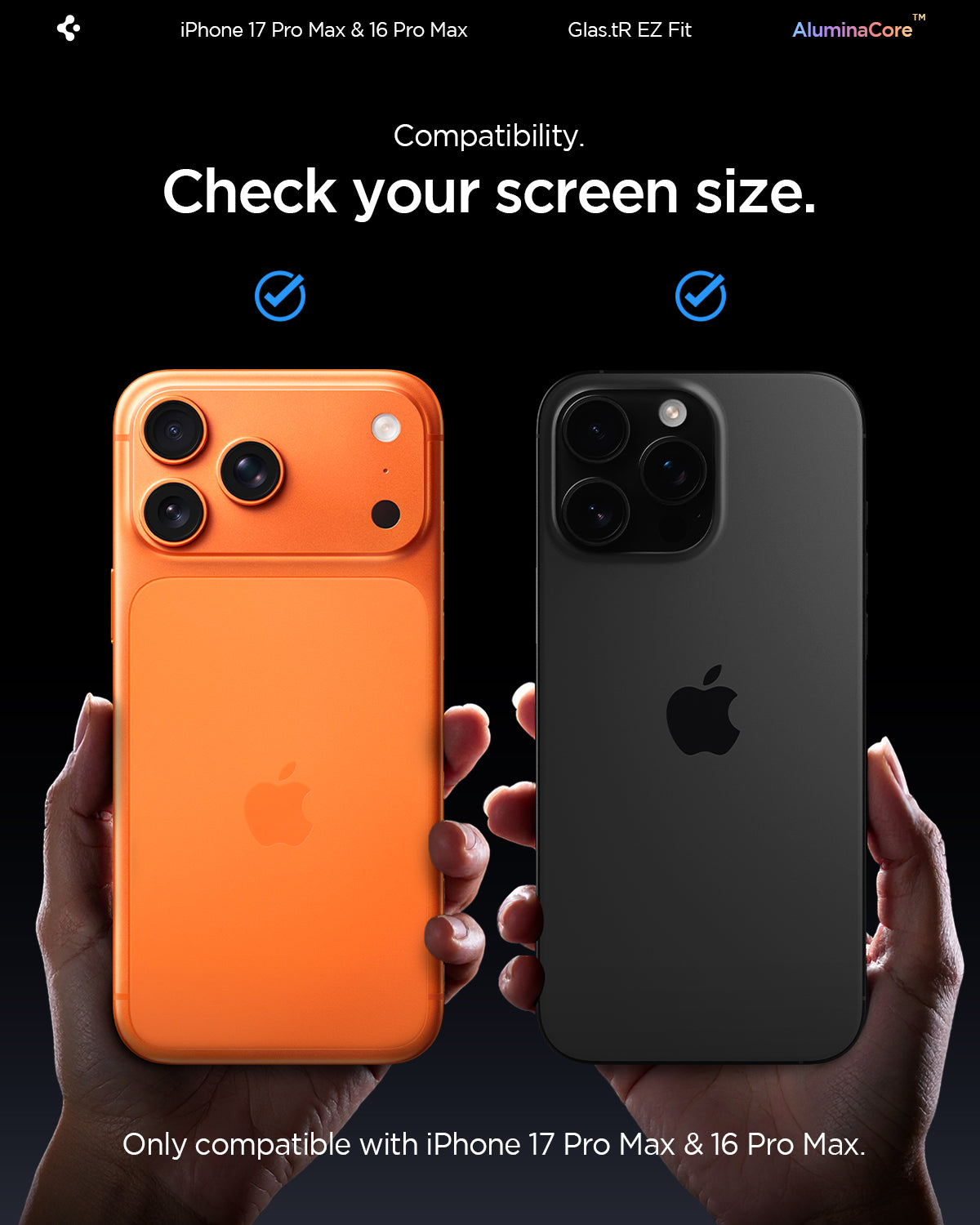 iPhone 17 Series - GLAS.tR EZ Fit | Sensor Protected