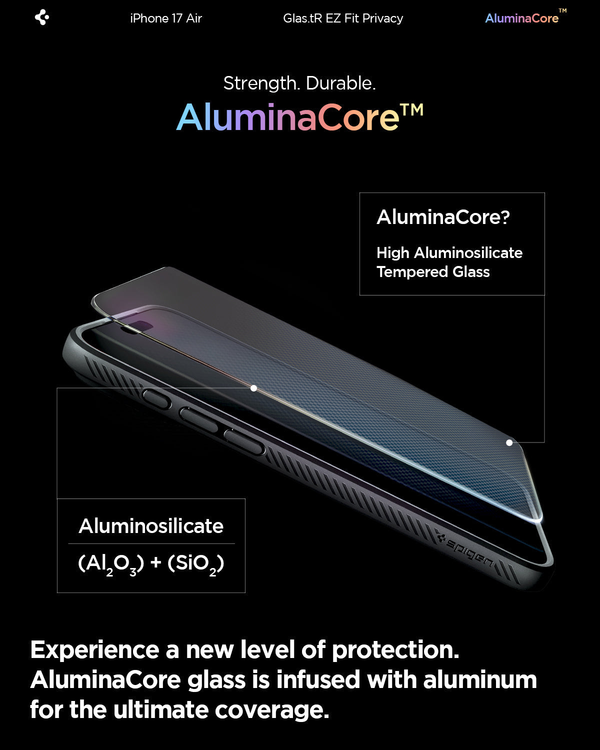 iPhone 17 Series - GLAS.tR EZ Fit | Privacy