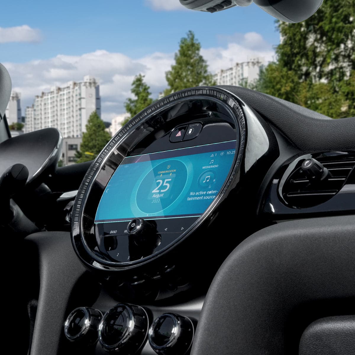 Mini Cooper Models - Screen Protector GLAS.tR SLIM | Anti-Glare
