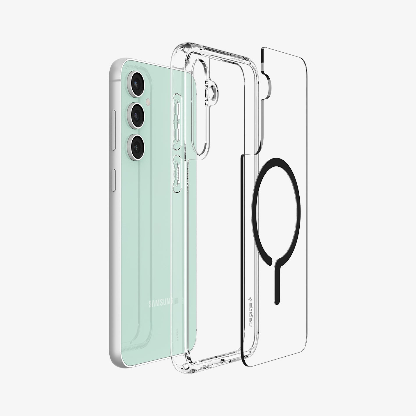 Galaxy S23 Series - Ultra Hybrid Metal Ring (Mag Fit)