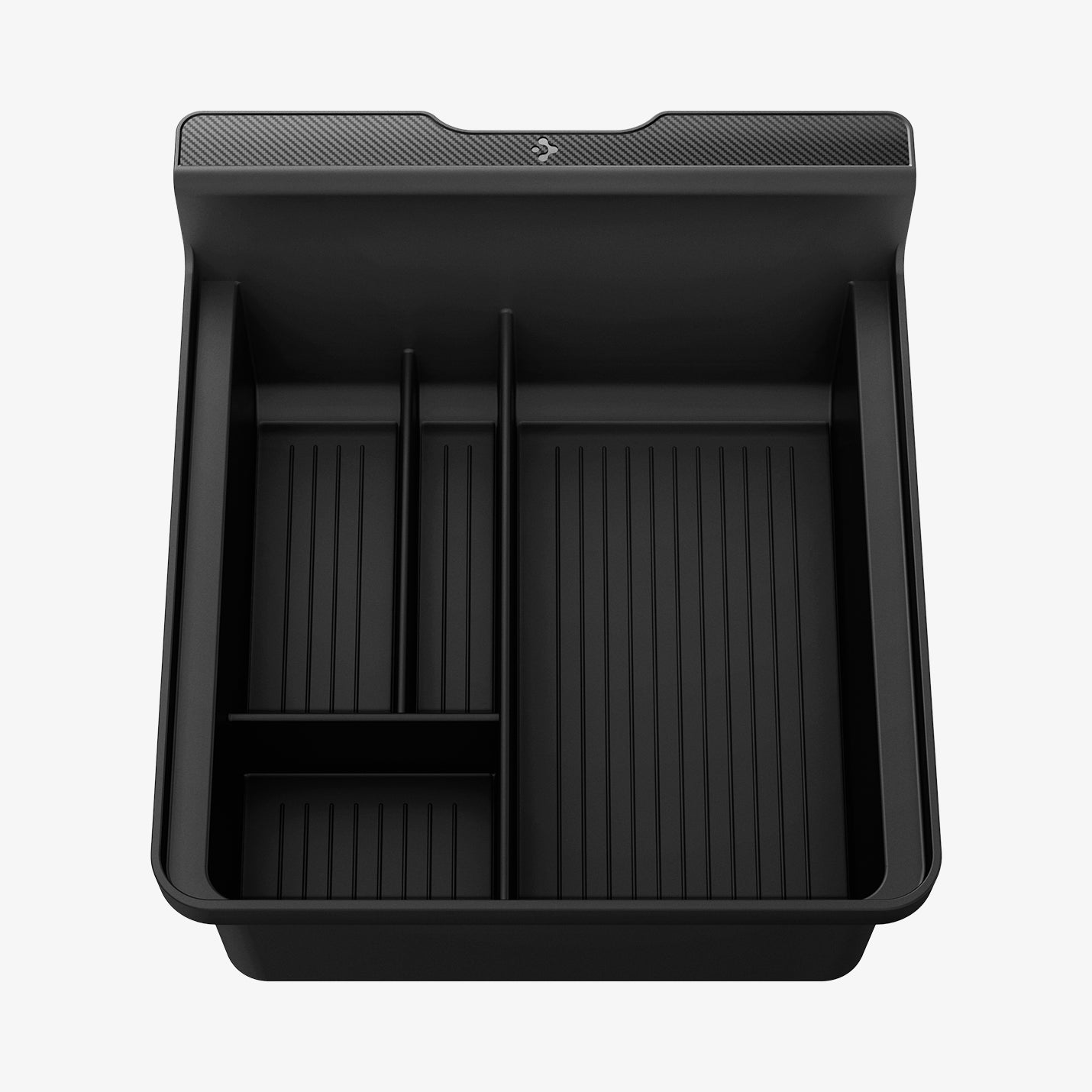 Tesla Series - Sliding Center Console Organizer Upper Tray | 4-Section