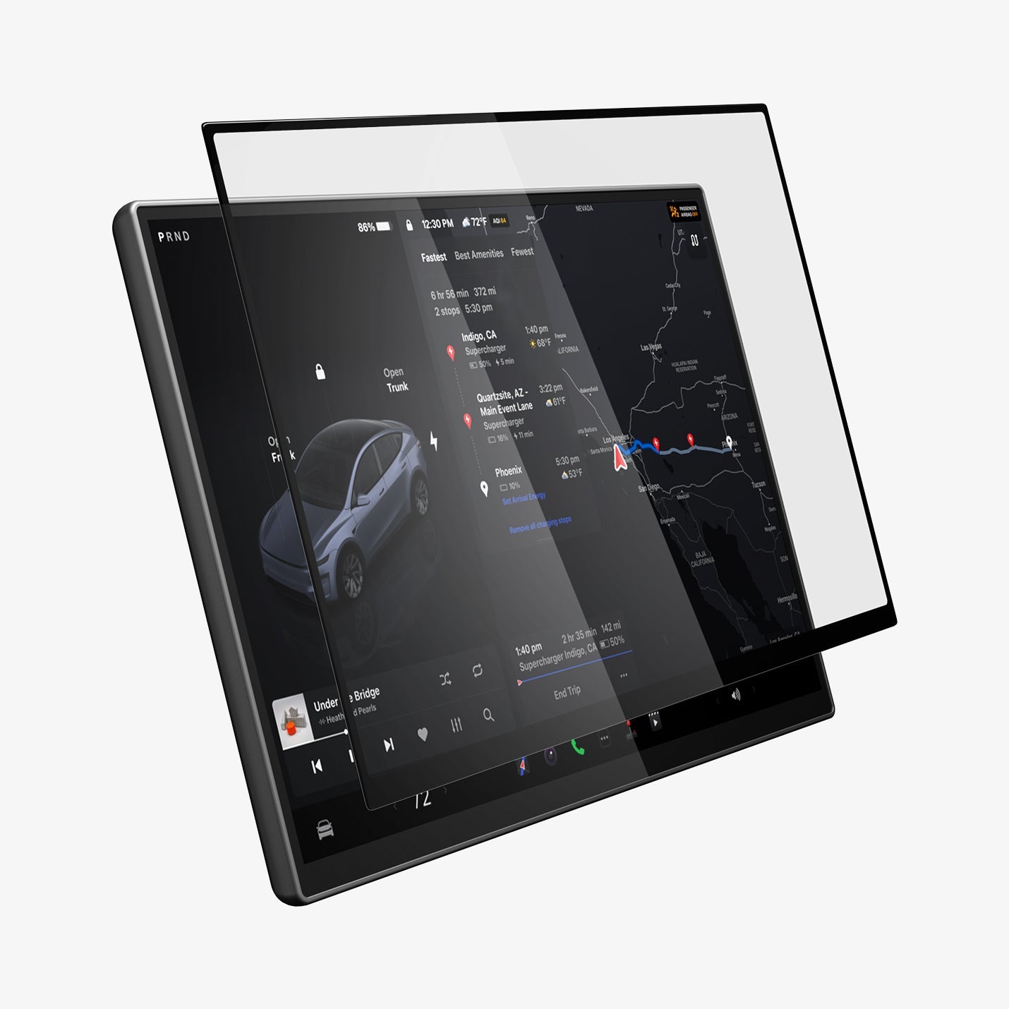 Tesla Series - Screen Protector GLAS.tR EZ Fit | 16 inch