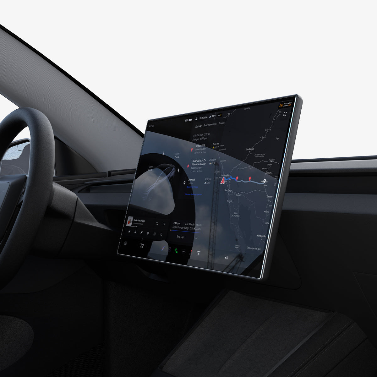 Tesla Series - Screen Protector GLAS.tR EZ Fit | 16 inch