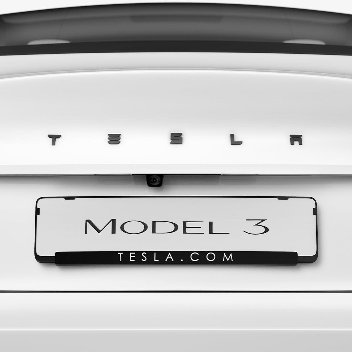 Tesla Series - Rear Emblem Logo Cover | TO322H