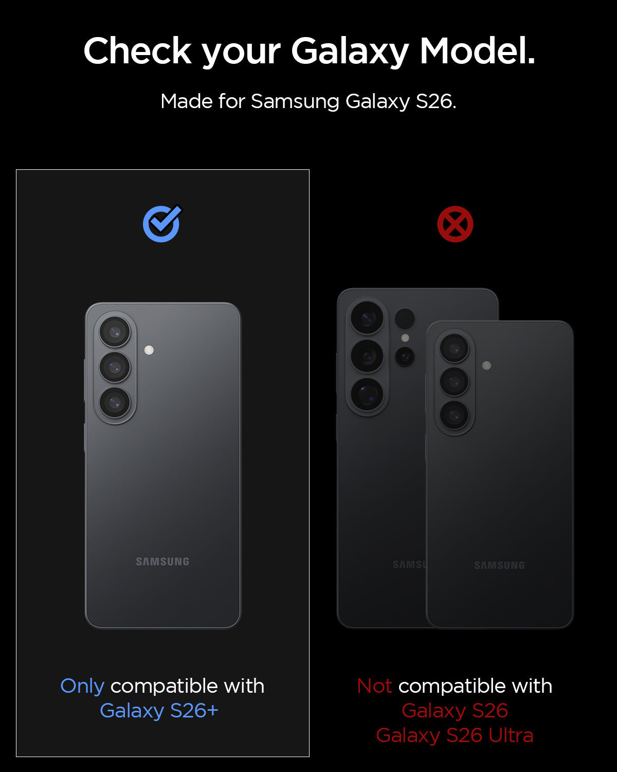 Galaxy S26 Series - Optik EZ Fit Lens Pro Protector