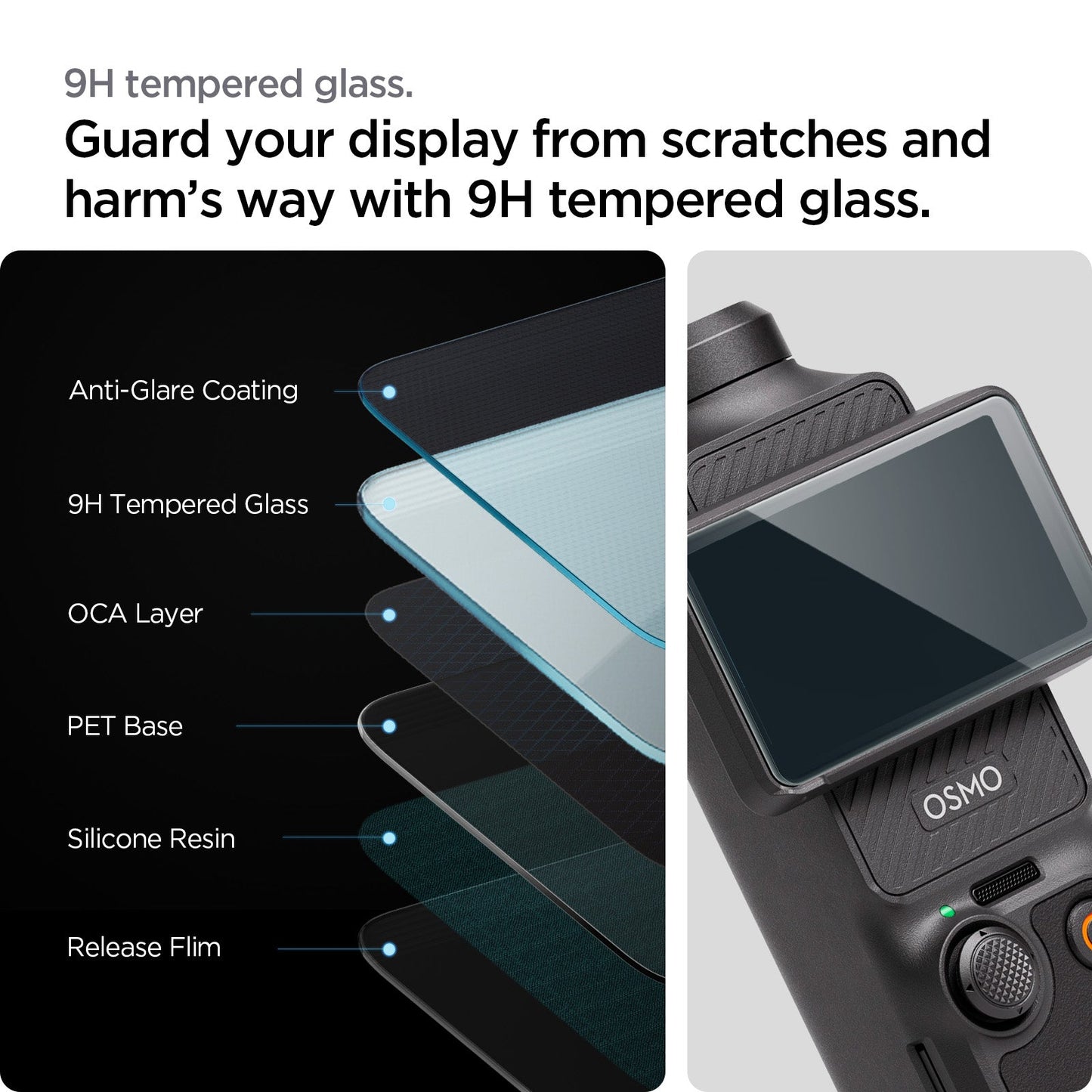 DJI Osmo Series - Glas.tR SLIM
