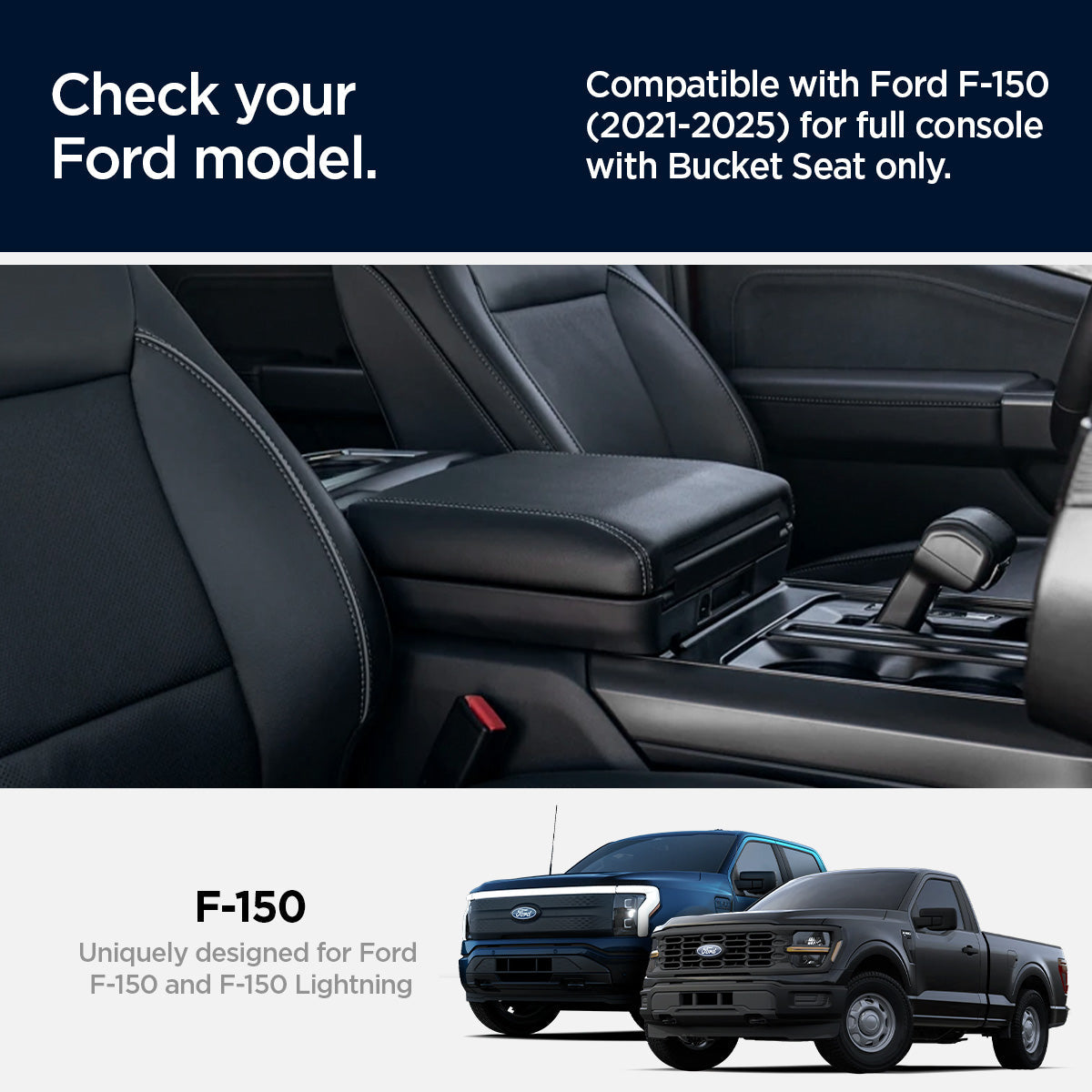 Ford Series - Armrest Console Organizer | FO220