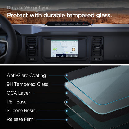Ford Models - Screen Protector GLAS.tR SLIM | Anti-Glare