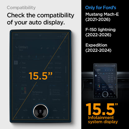 Ford Models - Screen Protector GLAS.tR SLIM | Anti-Glare