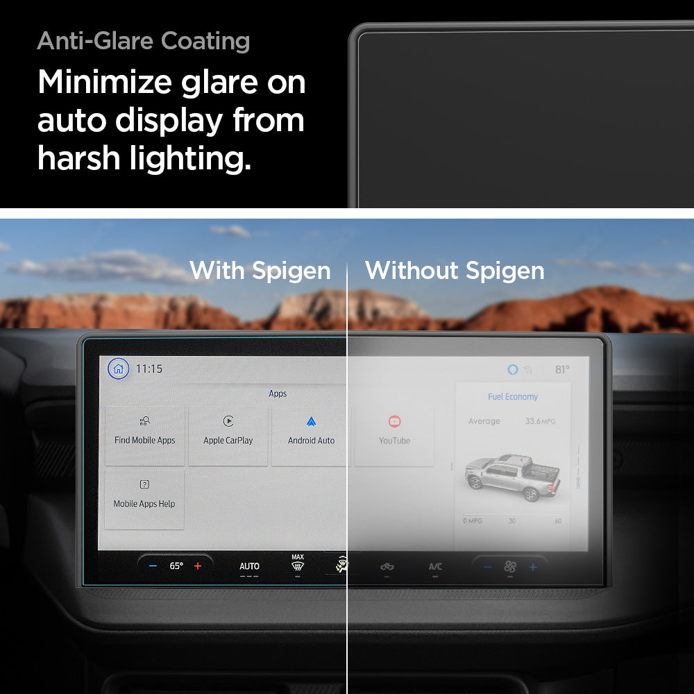 Ford Models - Screen Protector GLAS.tR SLIM | Anti-Glare