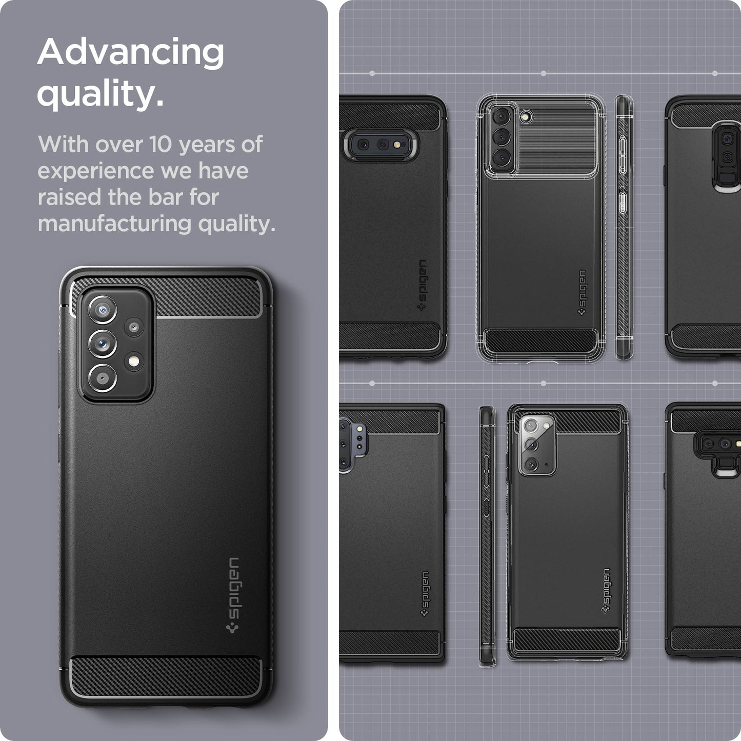 Galaxy A Series - Rugged Armor
