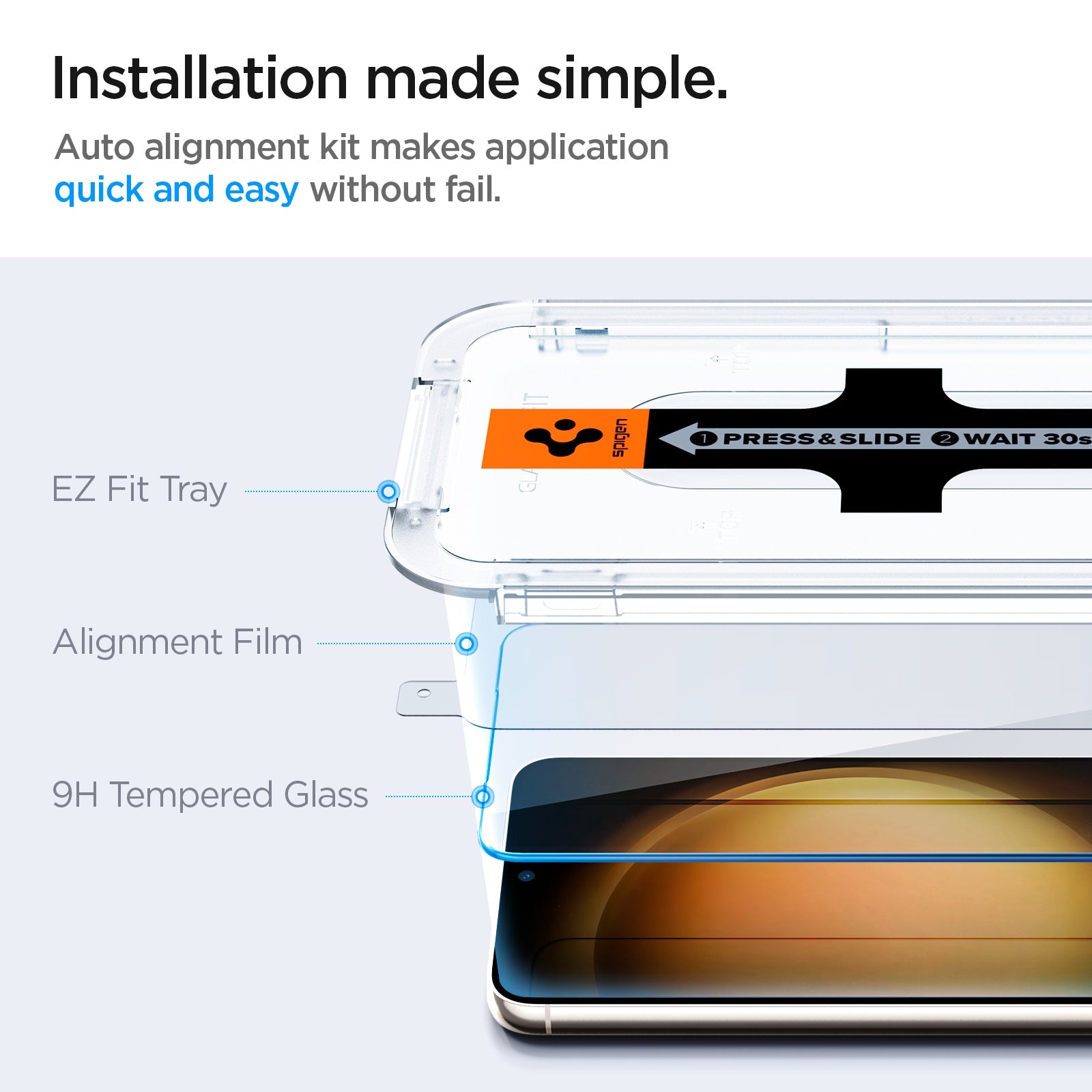 Galaxy S23 Series - GLAS.tR EZ Fit
