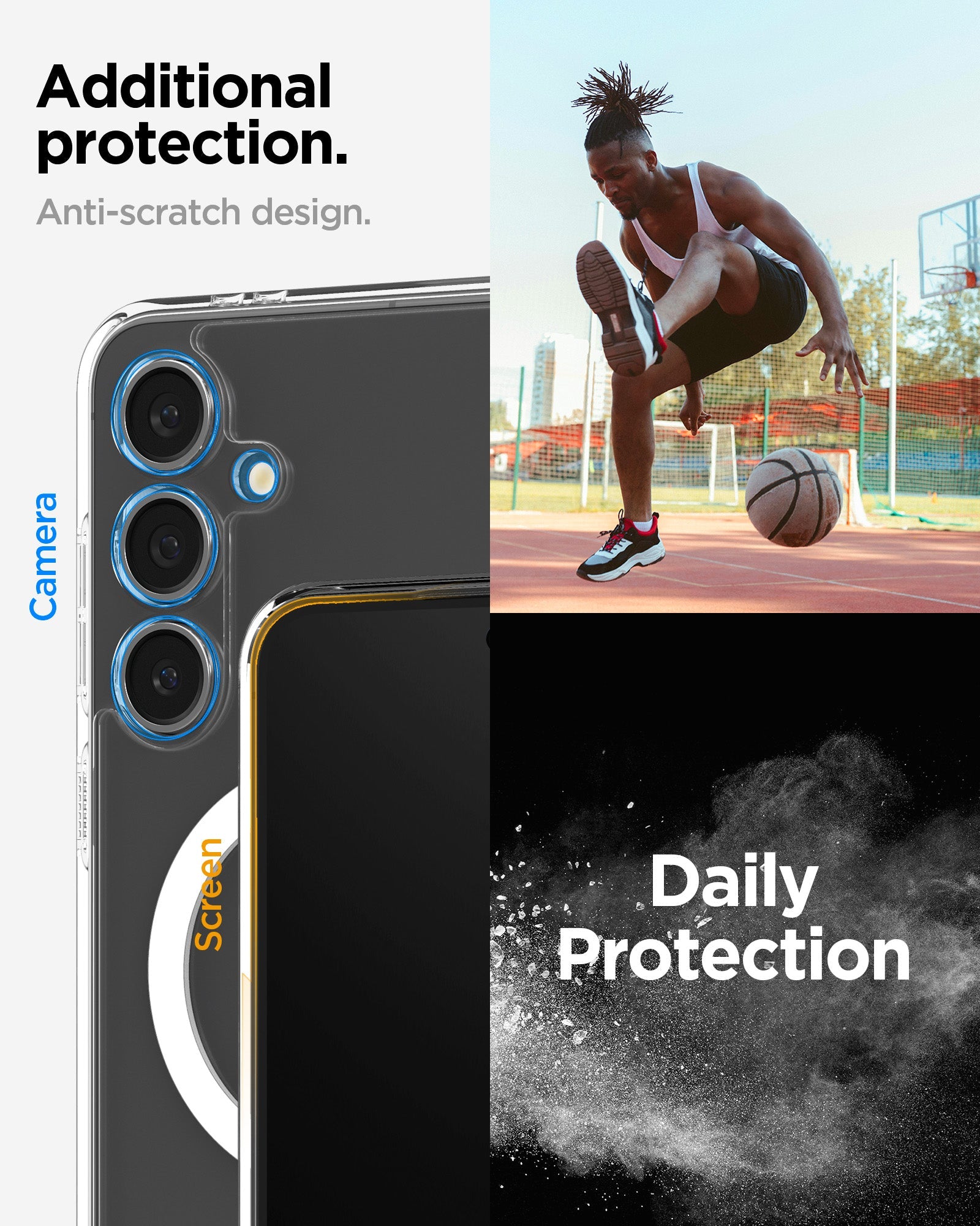 Galaxy S24 Series - Ultra Hybrid Metal Ring (Mag Fit)