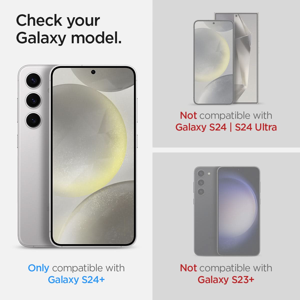 Galaxy S24 Series - Optik Pro EZ Fit Lens Protector