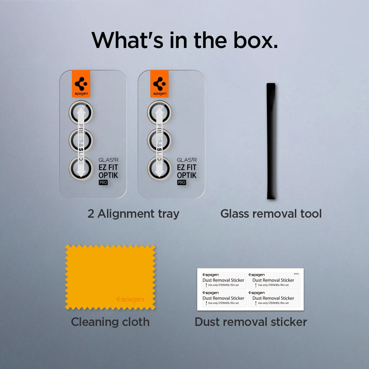 Galaxy S24 Series - Optik Pro EZ Fit Lens Protector