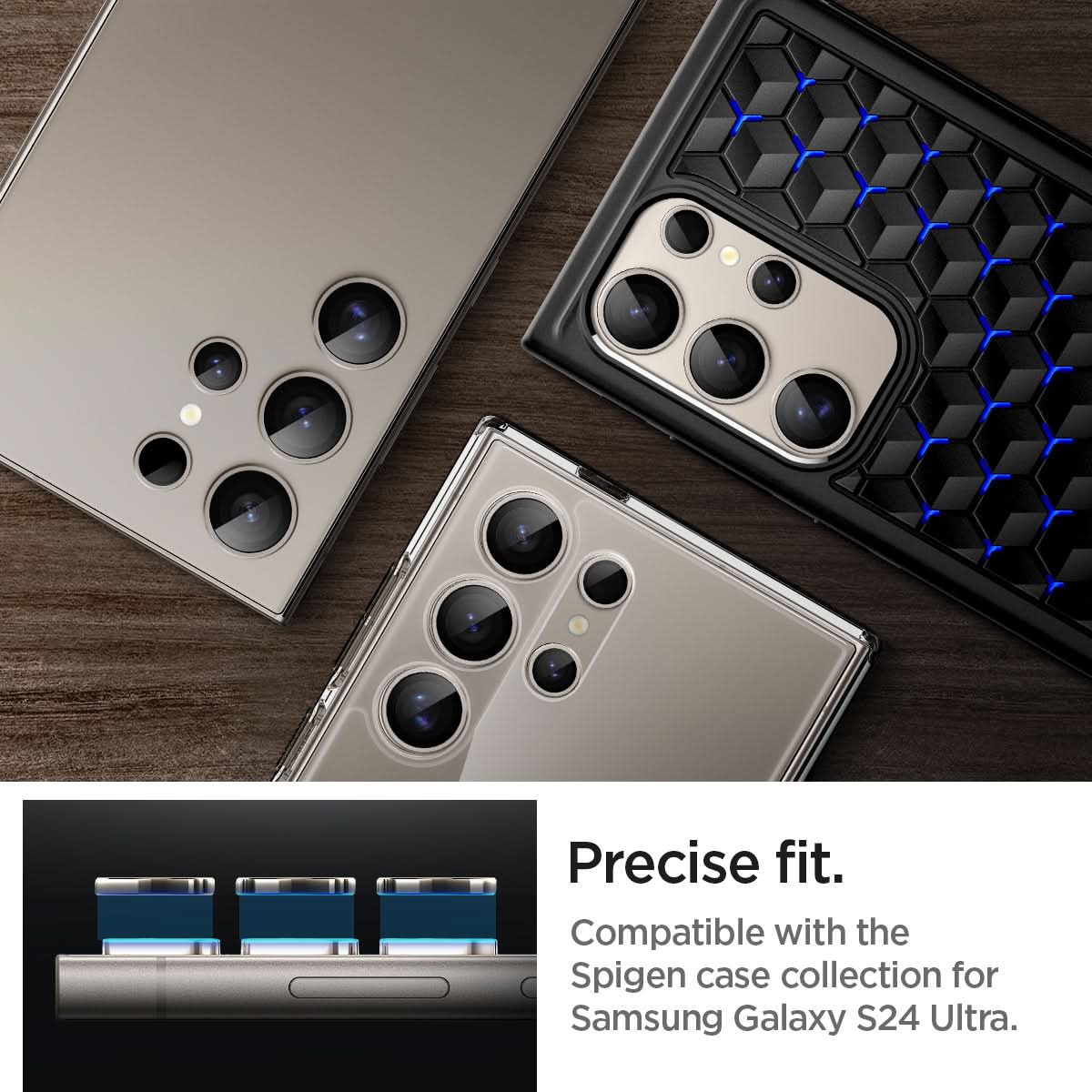 Galaxy S24 Series - Optik Pro EZ Fit Lens Protector
