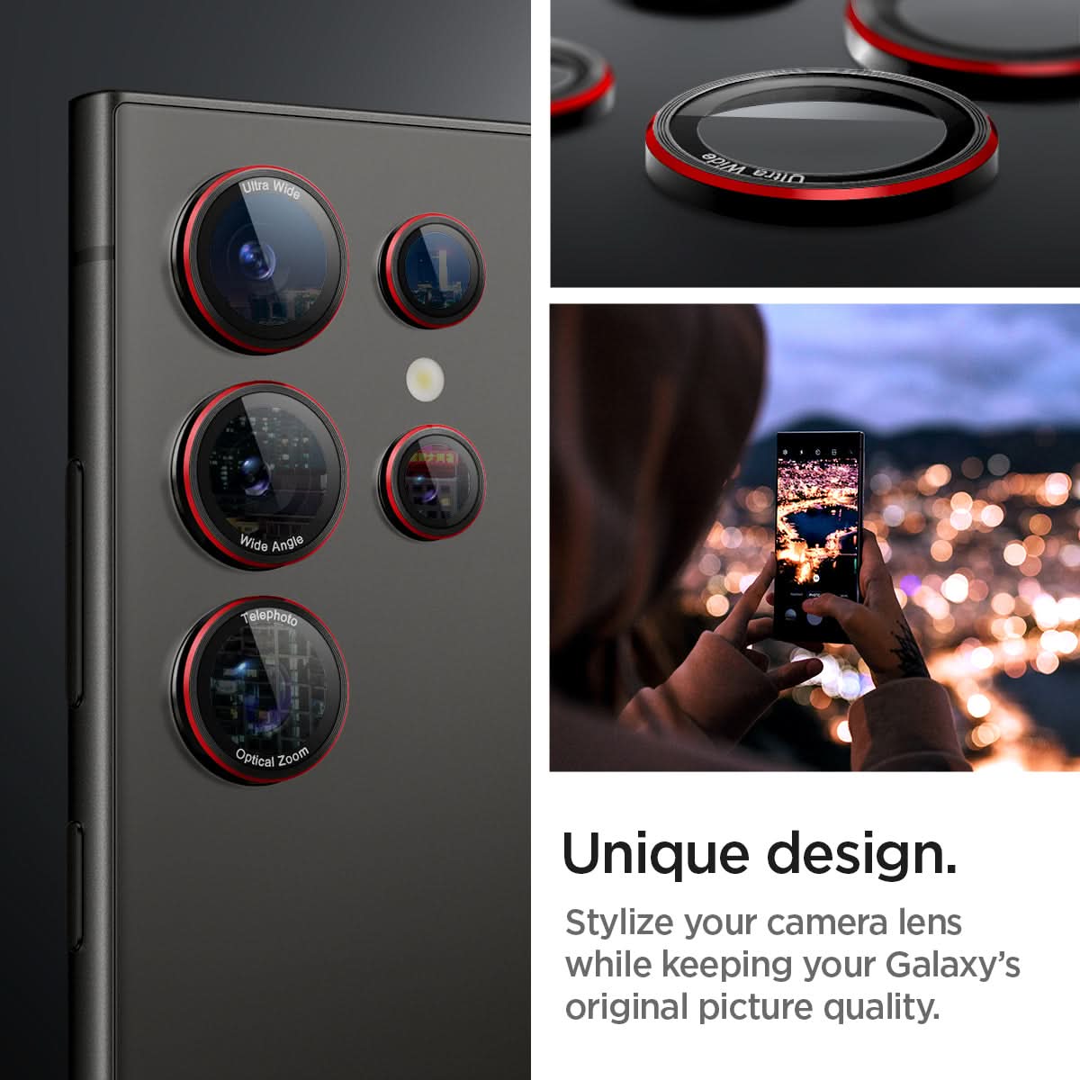 Galaxy S24 Series - Optik Pro EZ Fit Lens Protector