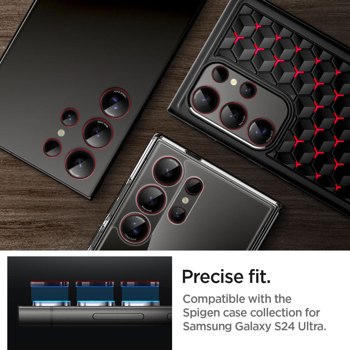 Galaxy S24 Series - Optik Pro EZ Fit Lens Protector