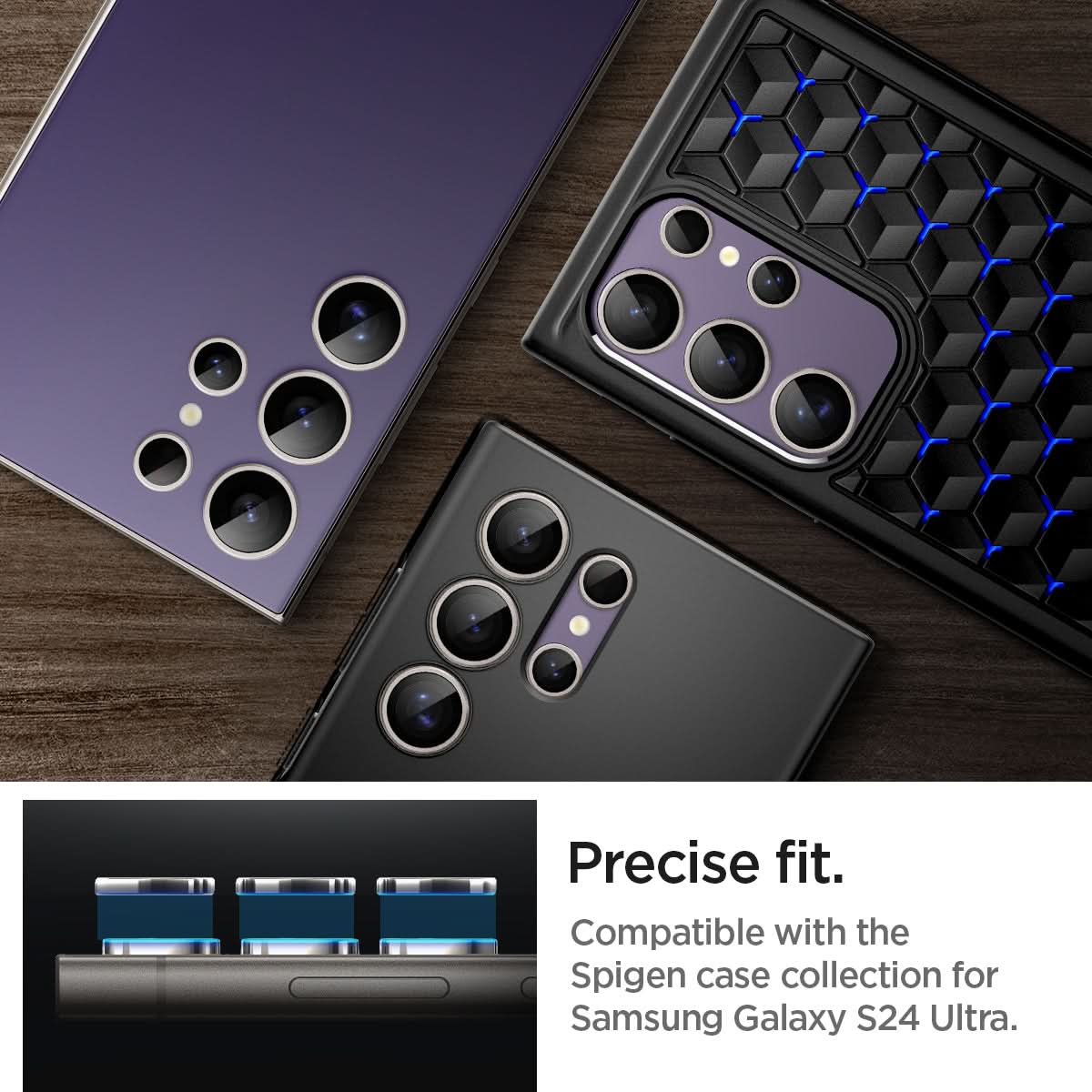 Galaxy S24 Series - Optik Pro EZ Fit Lens Protector