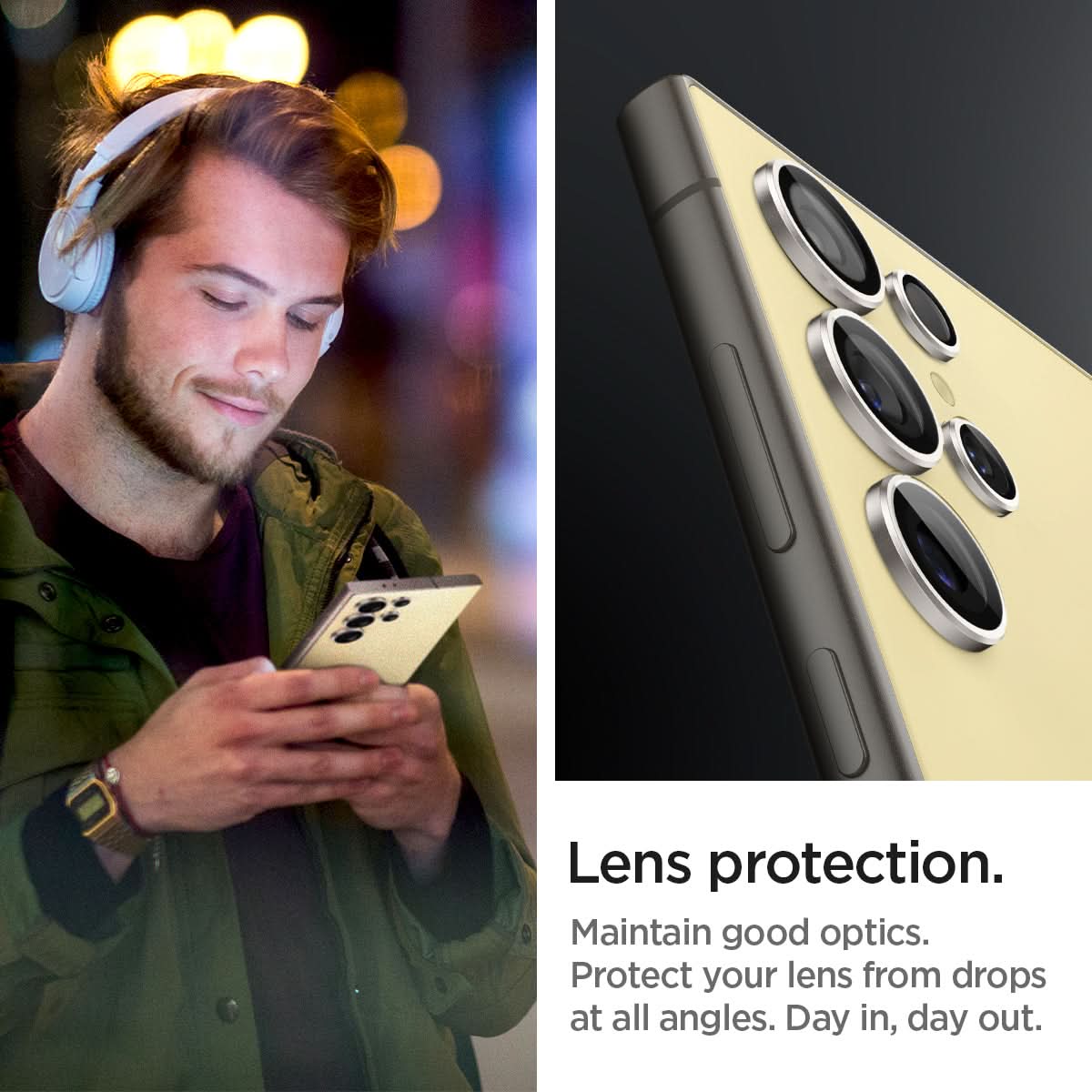 Galaxy S24 Series - Optik Pro EZ Fit Lens Protector