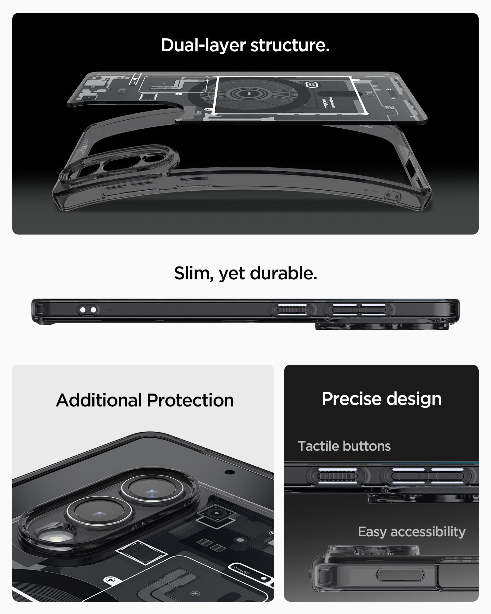 Galaxy S25 Edge - Ultra Hybrid Zero One (Mag Fit)