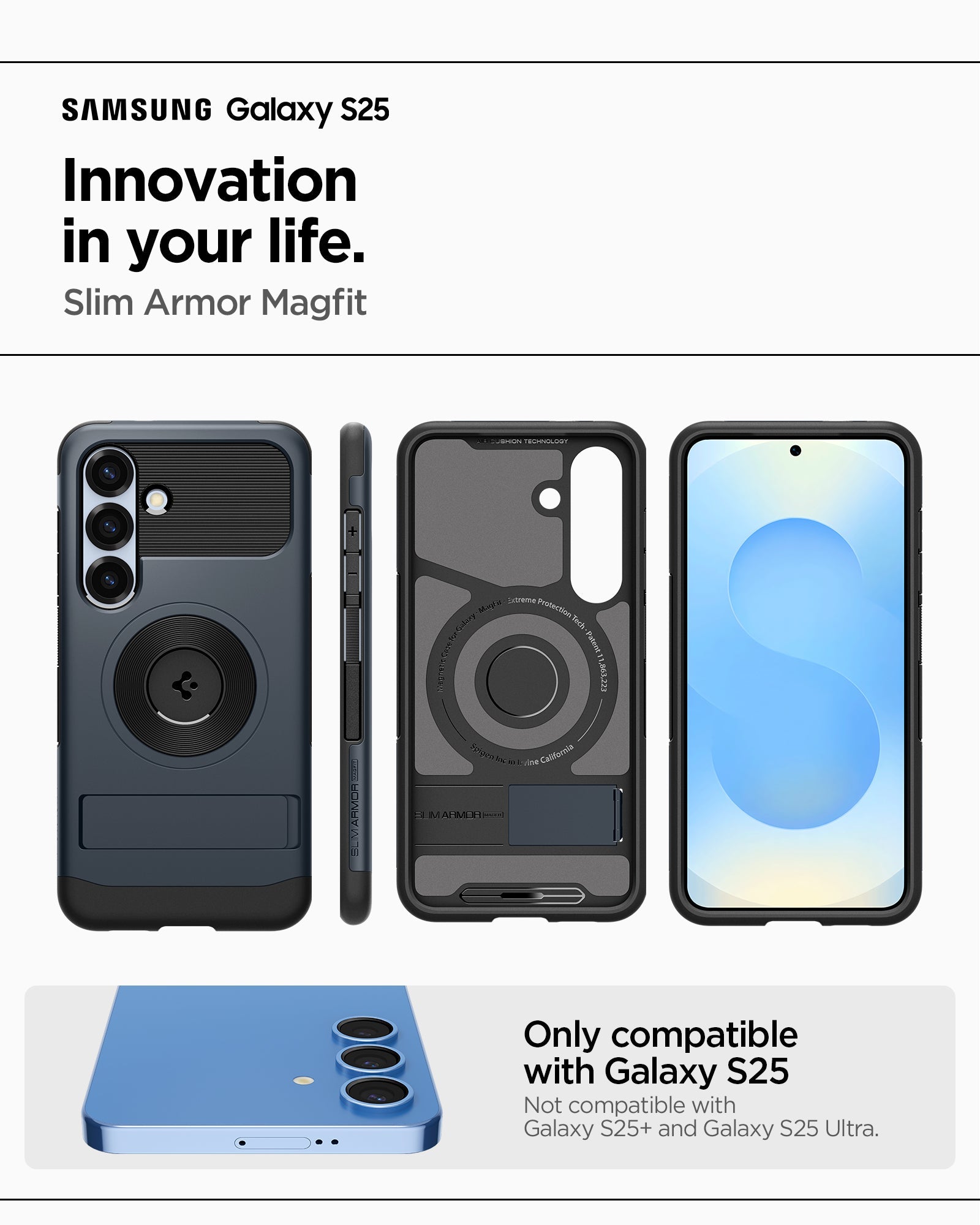 Galaxy S25 Series - Slim Armor (Mag Fit)