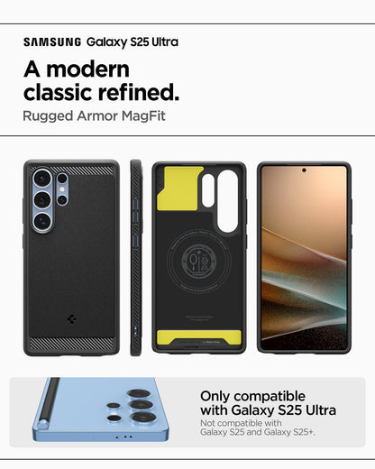 Galaxy S25 Series - Rugged Armor (Mag Fit)