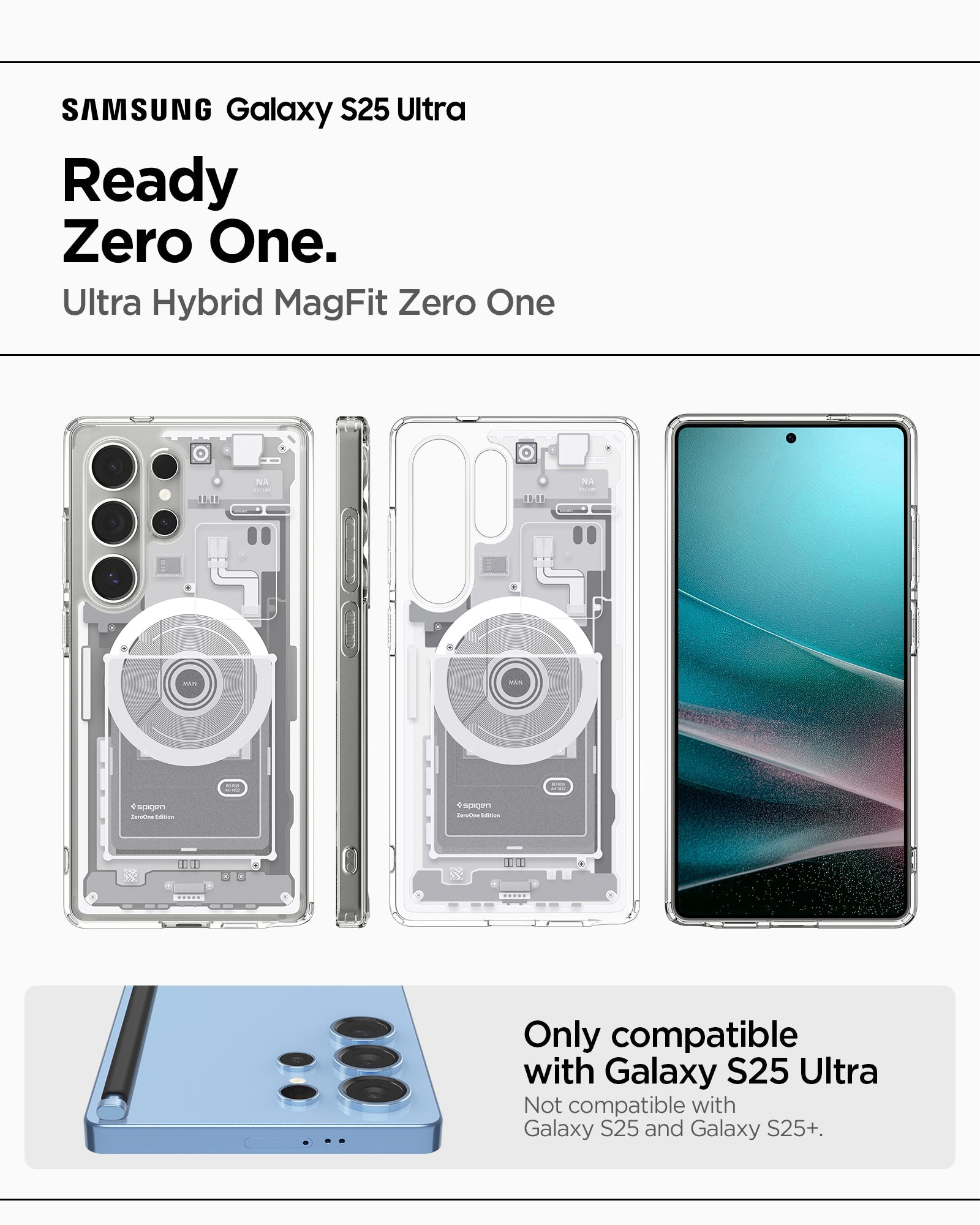 Galaxy S25 Series - Ultra Hybrid Zero One (Mag Fit)