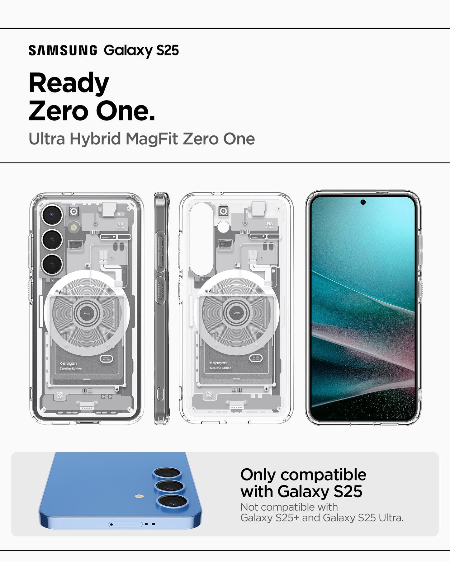 Galaxy S25 Series - Ultra Hybrid Zero One (Mag Fit)