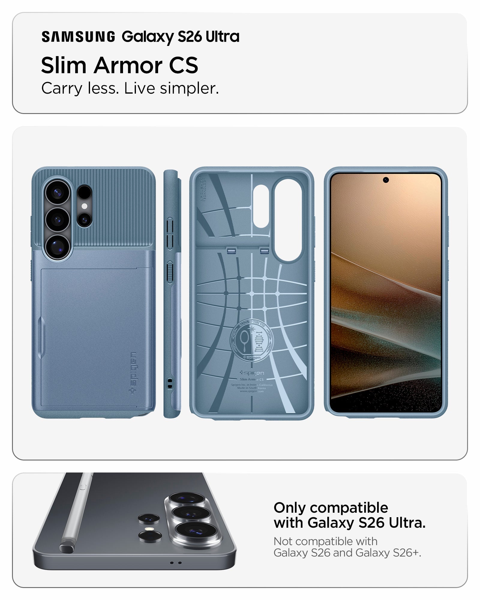 Galaxy S26 Series - Slim Armor CS