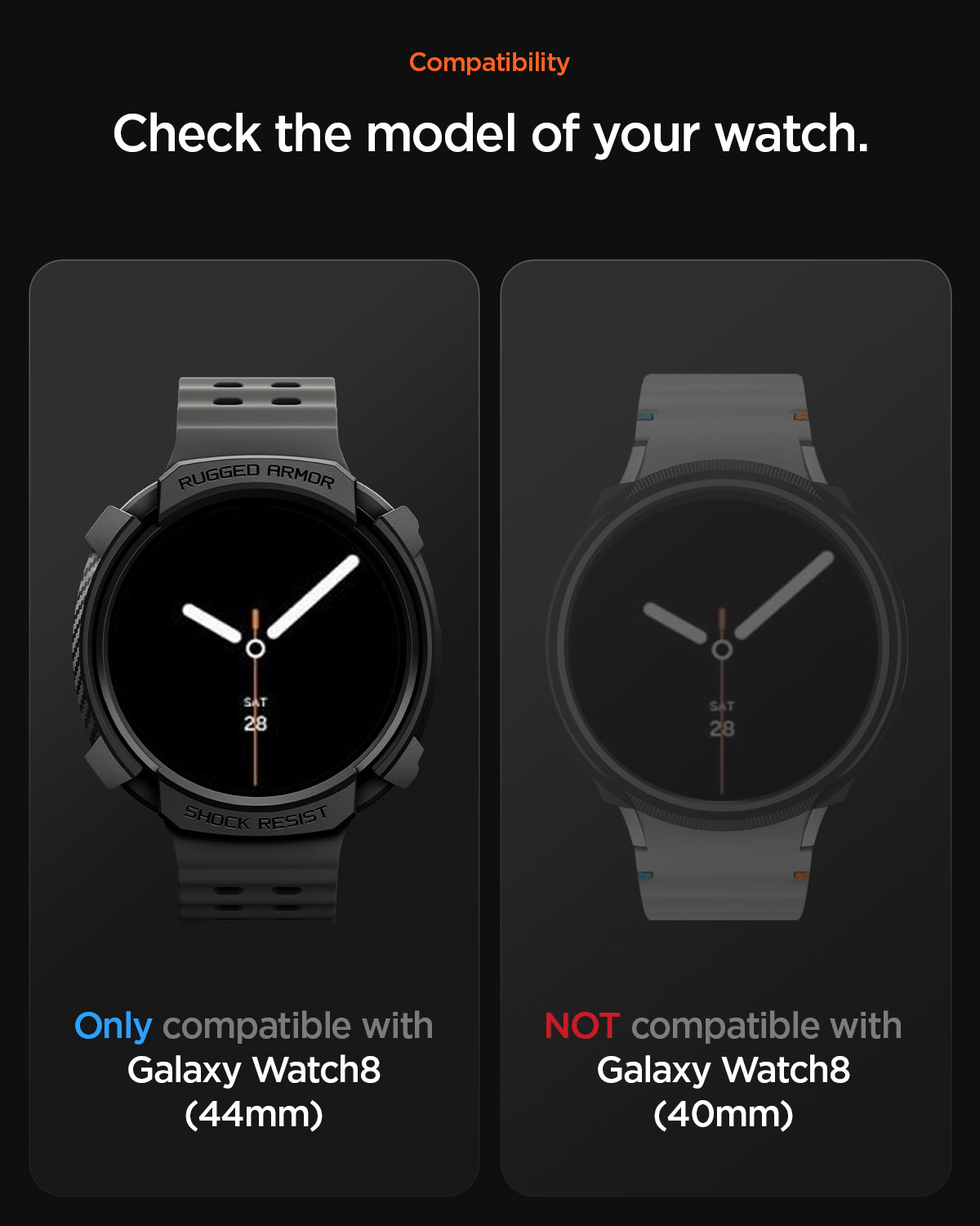 Galaxy Watch 8 Series - Rugged Armor