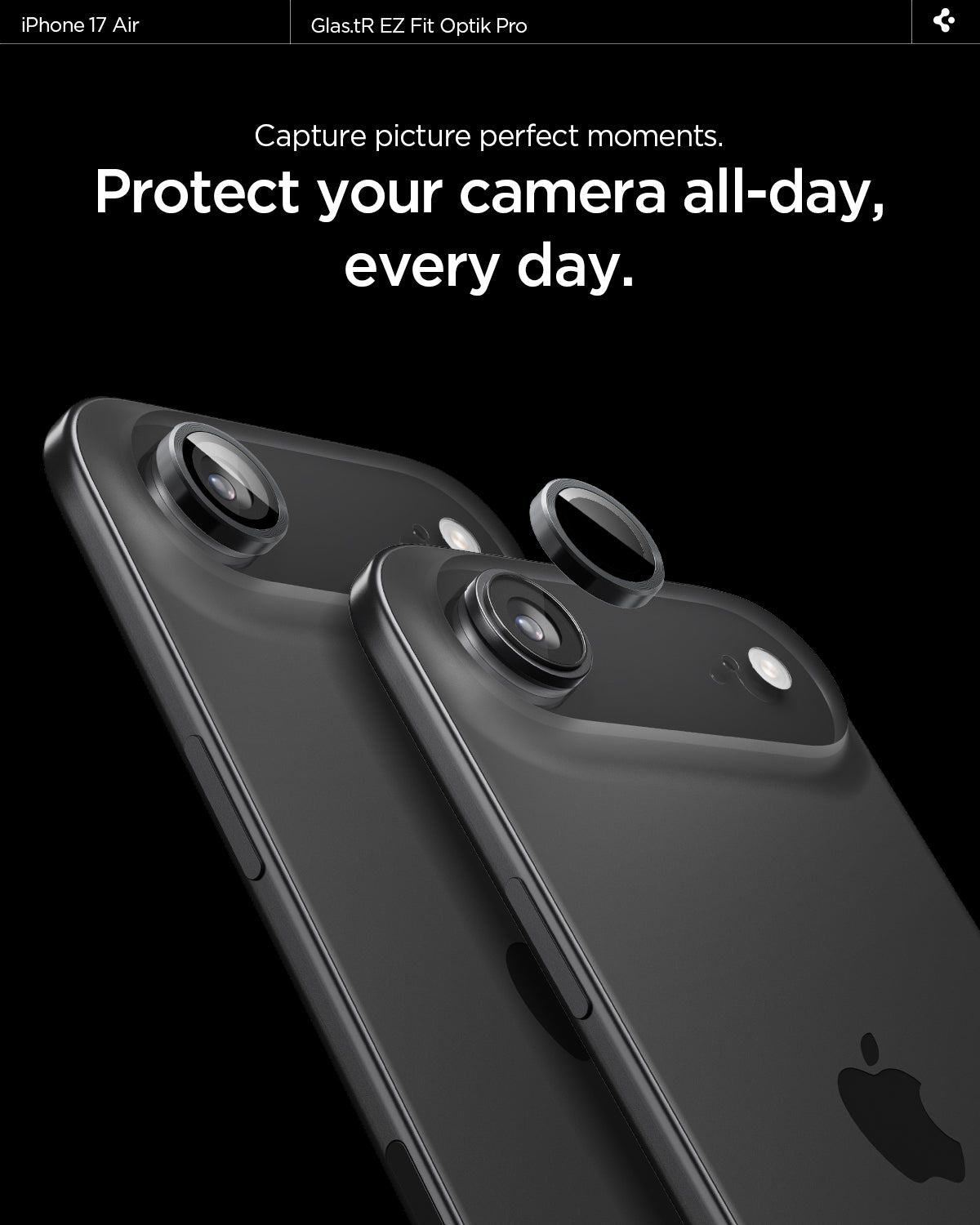 iPhone 17 Series - Optik Pro EZ Fit Lens Protector