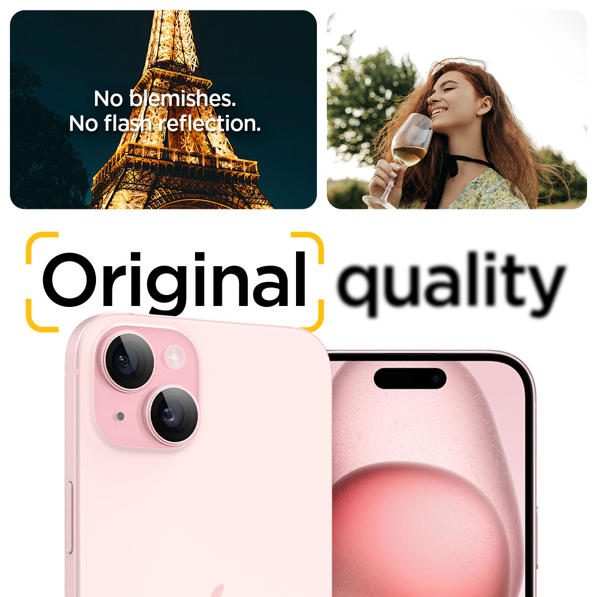 iPhone 15 Series - Optik Pro EZ Fit Lens Protector