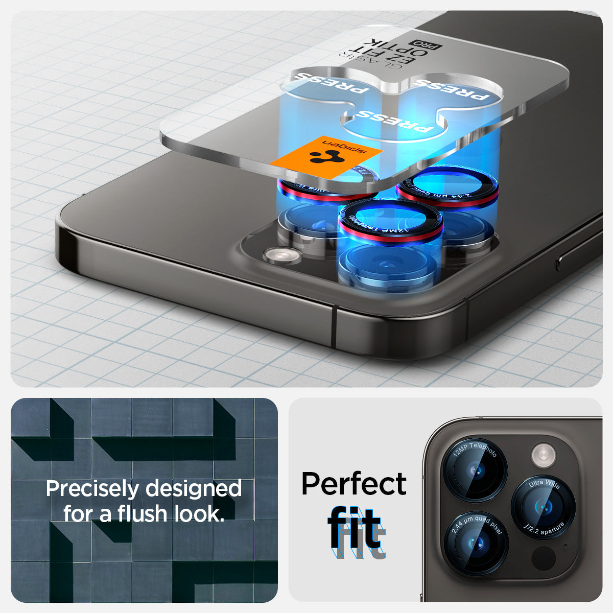 iPhone 14 Series - EZ Fit Optik Pro Lens Protector