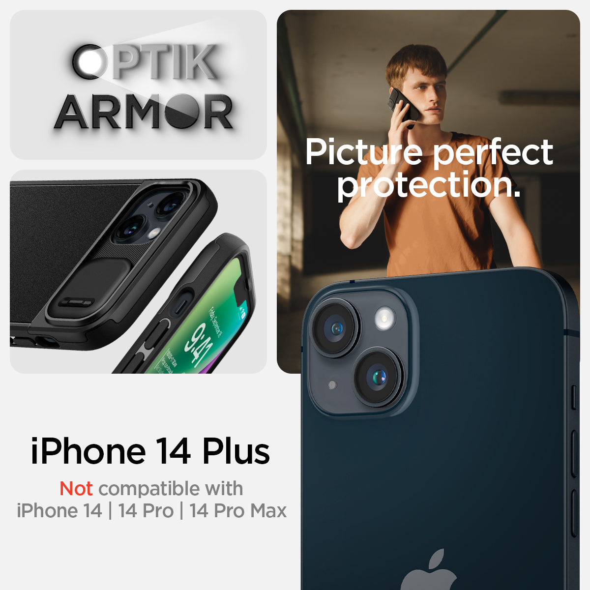 iPhone 14 Series - Optik Armor (Mag Fit)