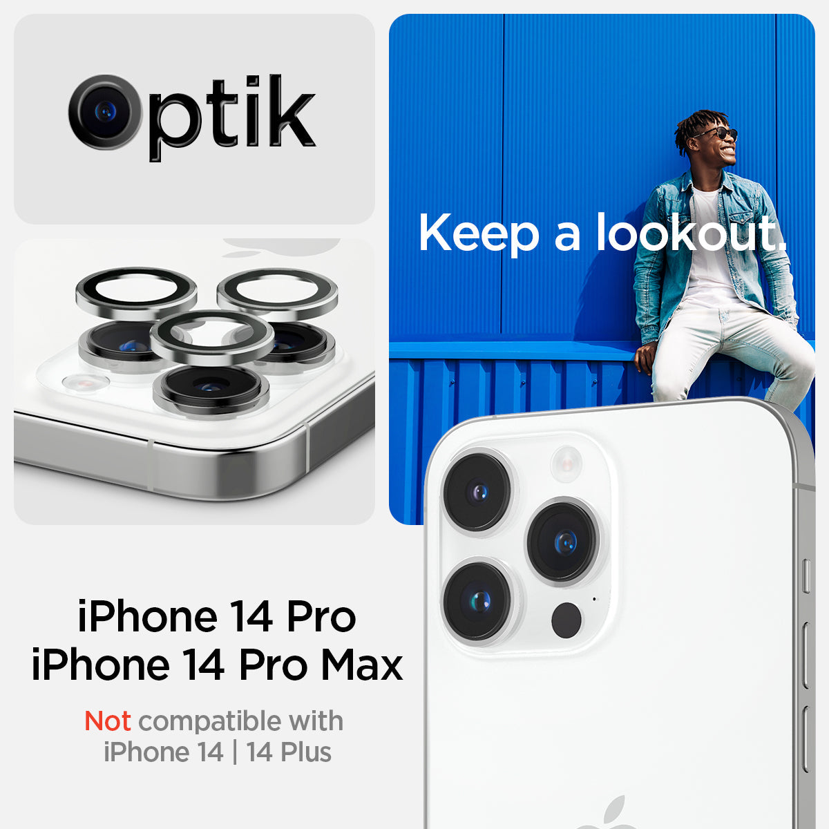 iPhone 14 Series - EZ Fit Optik Pro Lens Protector