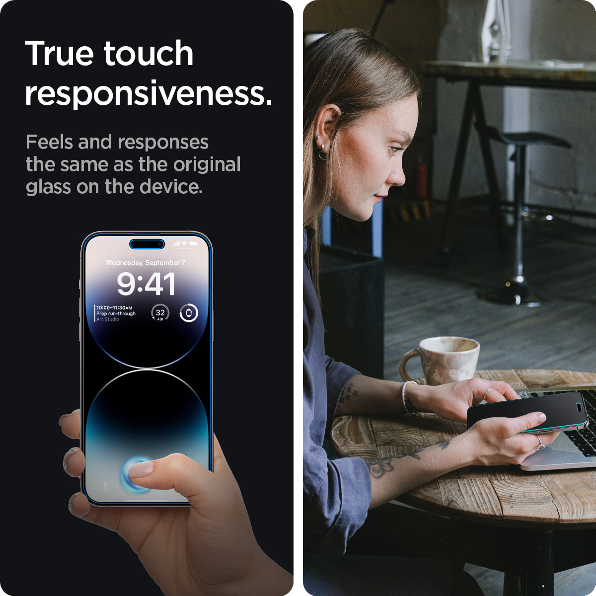 iPhone 14 Series - EZ Fit GLAS.tR Privacy