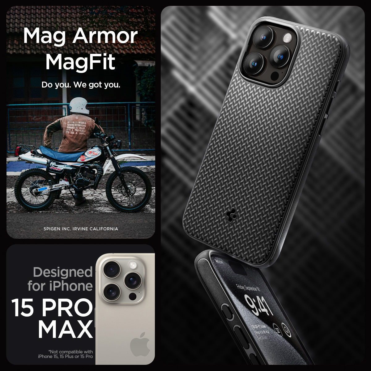 iPhone 15 Series - Mag Armor (Mag Fit)