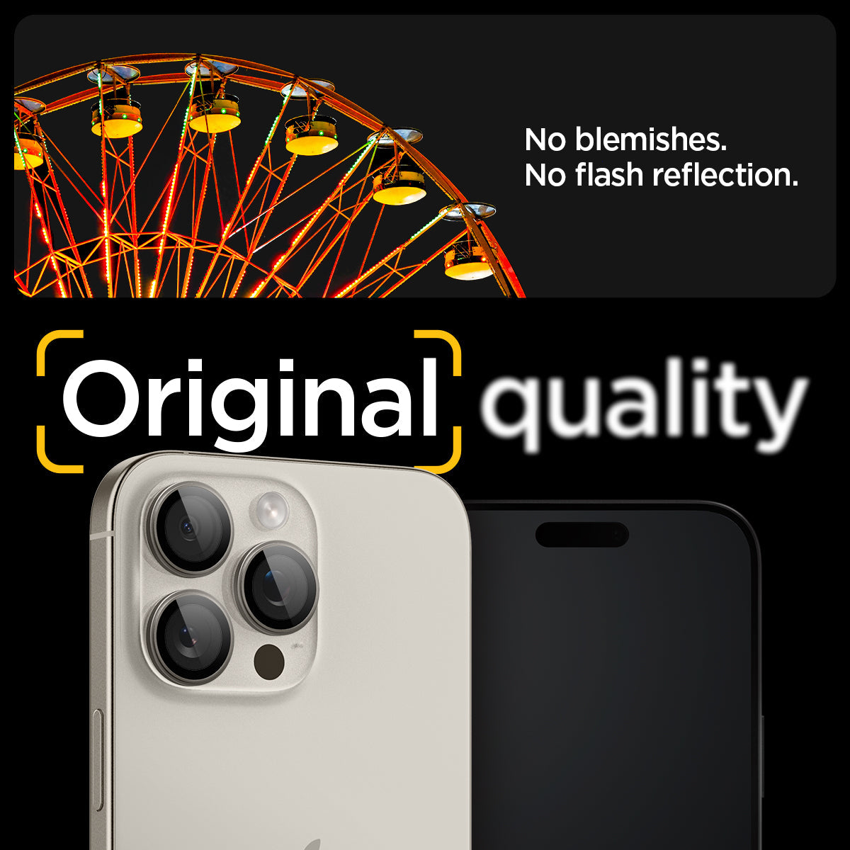 iPhone 16 Series - Optik Pro EZ Fit Lens Protector