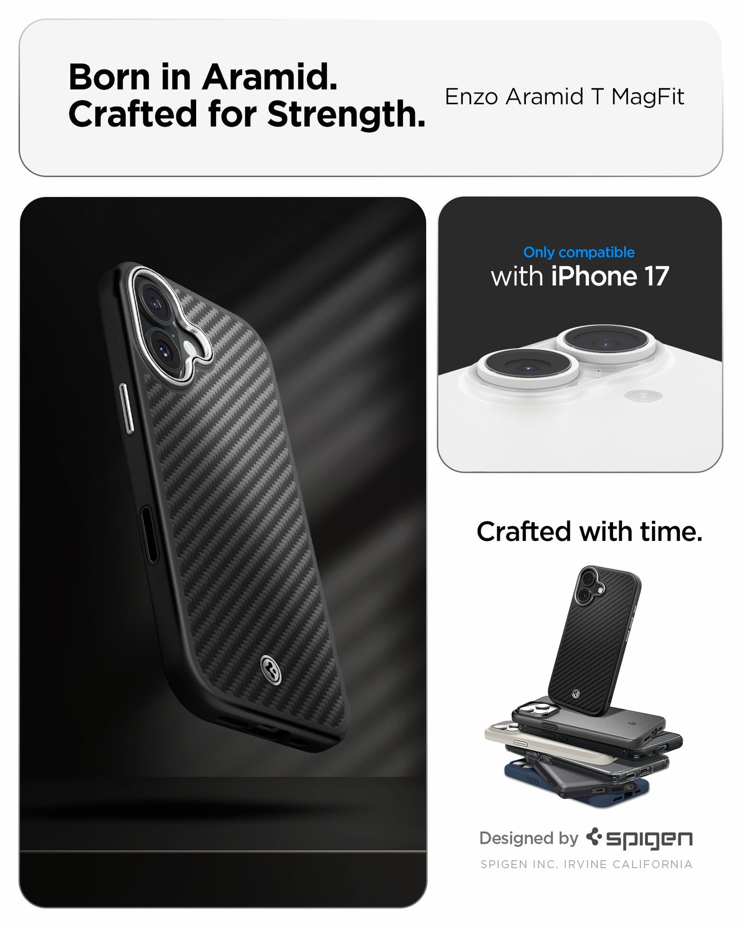 iPhone 17 Series - Enzo Aramid T (Mag Fit)