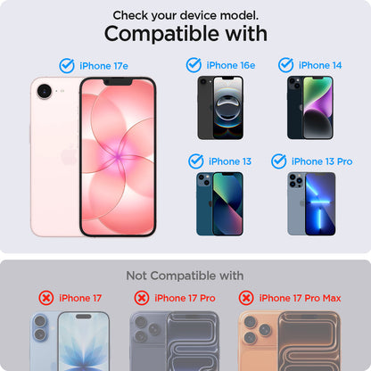 iPhone 17e Series - EZ Fit GLAS.tR | Sensor Protected