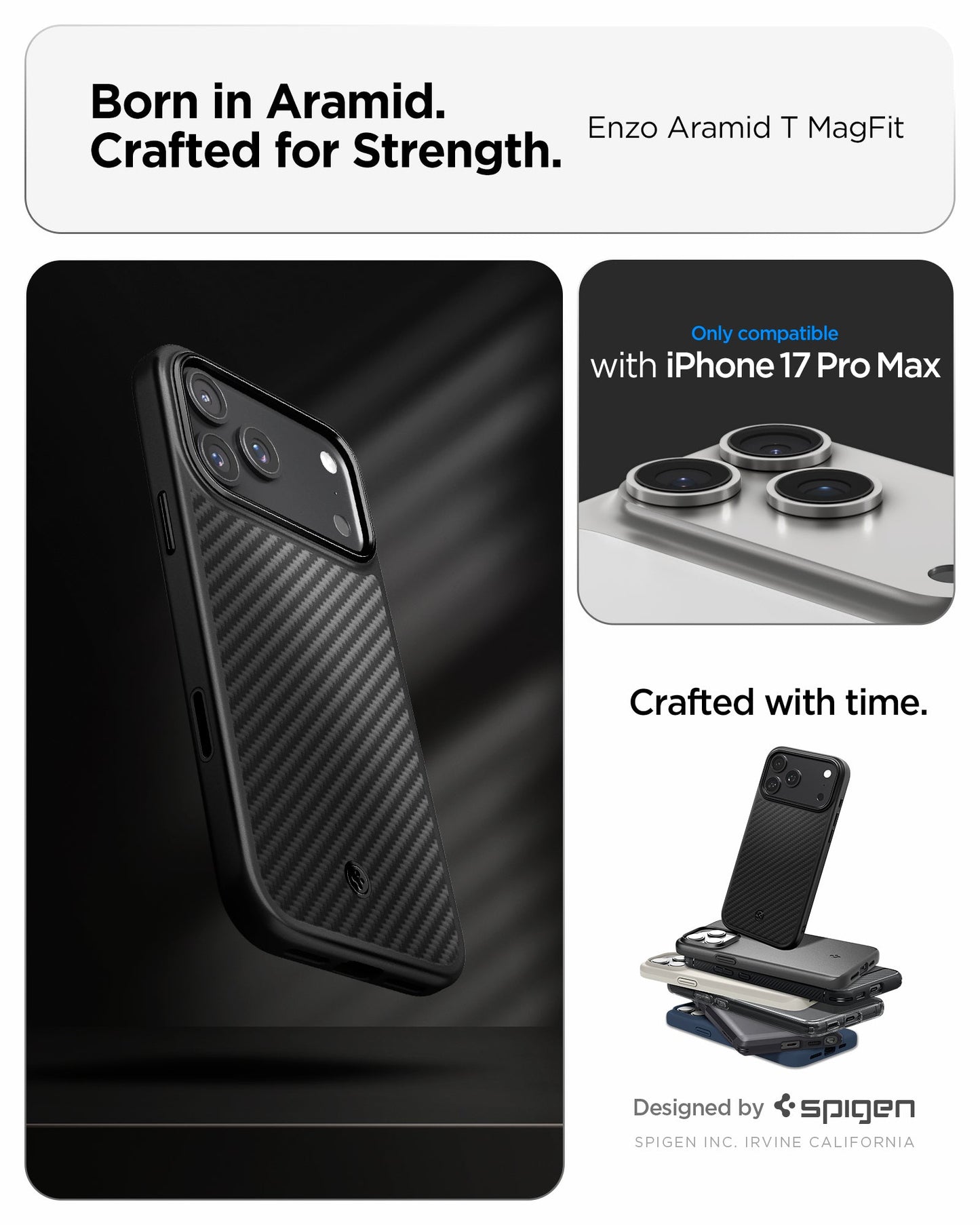 iPhone 17 Series - Enzo Aramid T (Mag Fit)