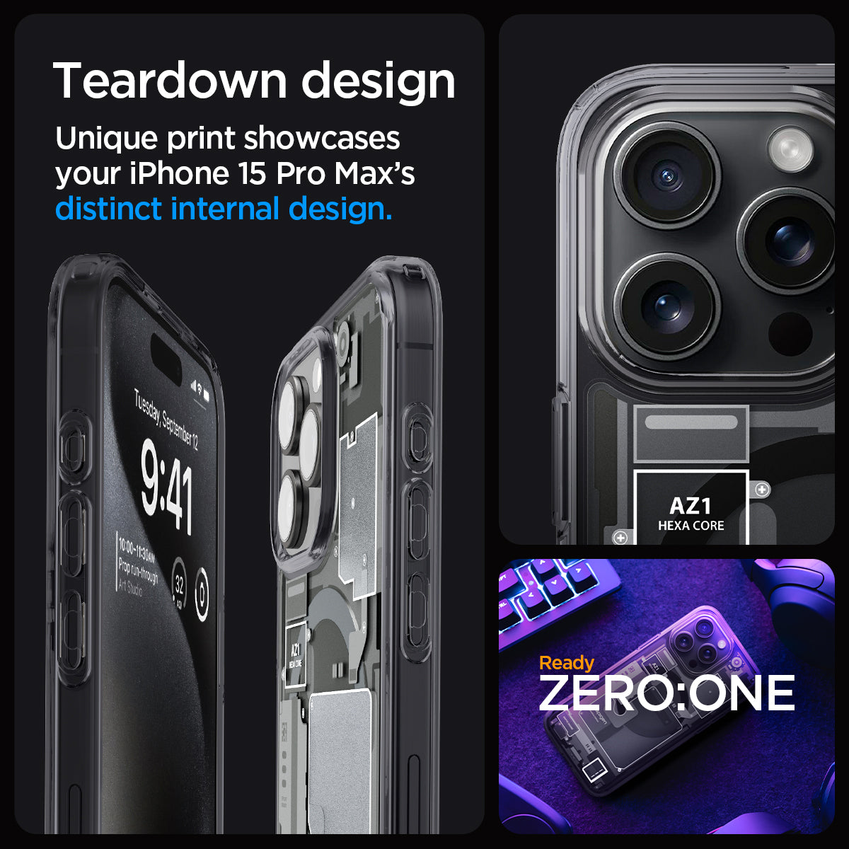 iPhone 15 Series - Ultra Hybrid Zero One (Mag Fit)
