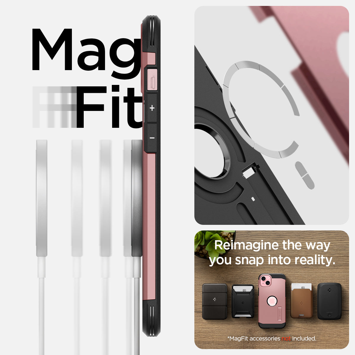 iPhone 15 Series - Tough Armor (Mag Fit)