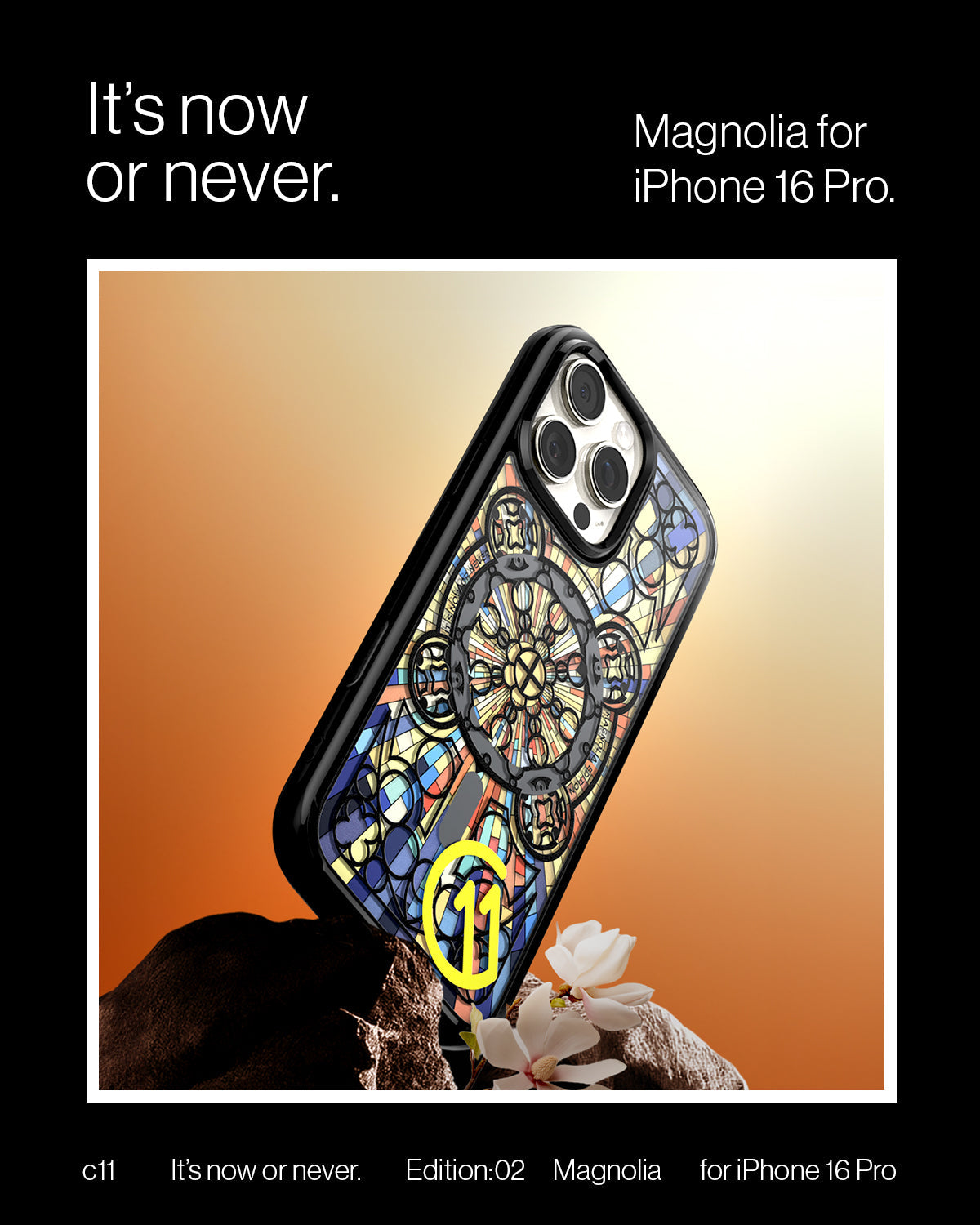 iPhone 16 Series - c11 Series Magnolia Edition (Mag Fit)