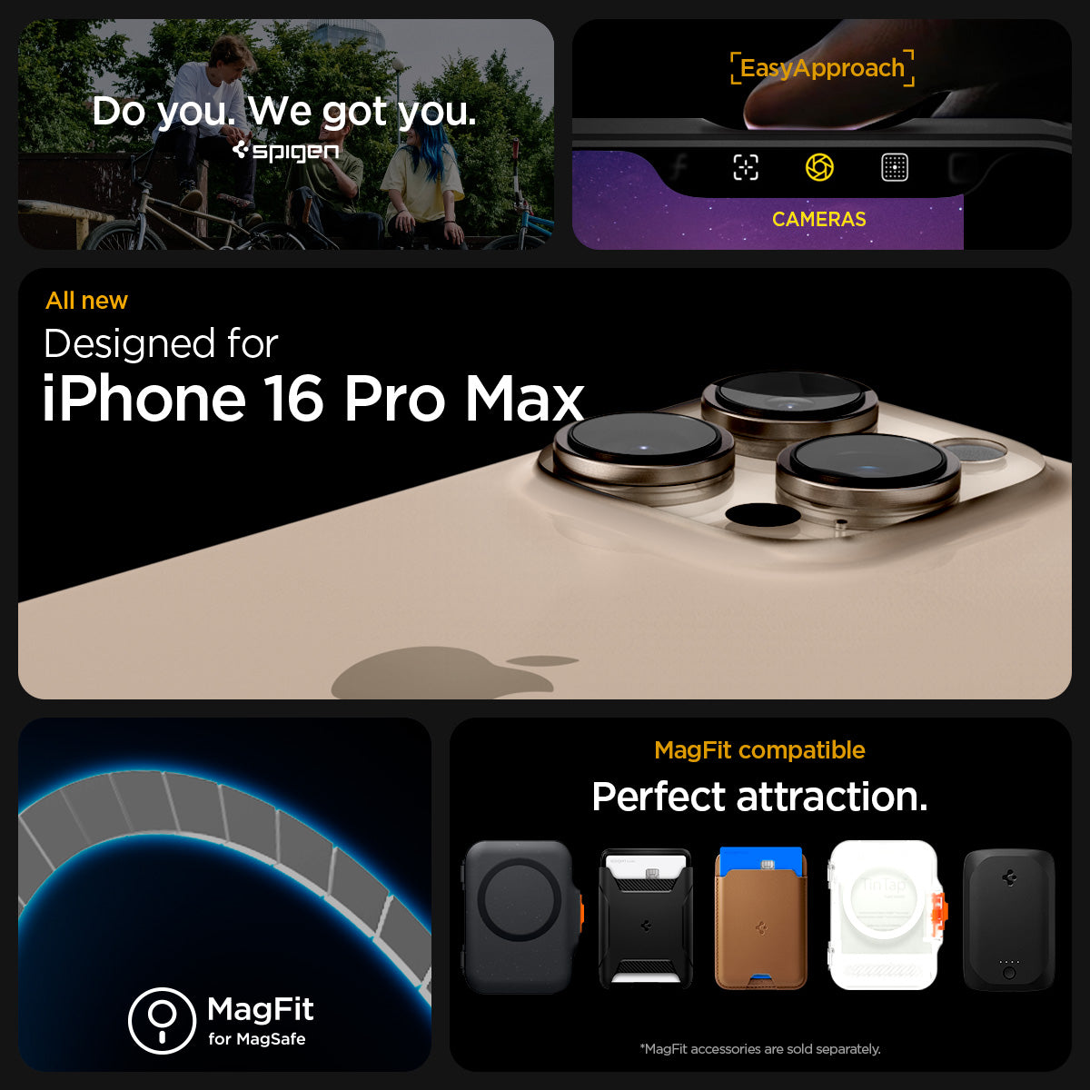 iPhone 16 Series - Rugged Armor (Mag Fit)