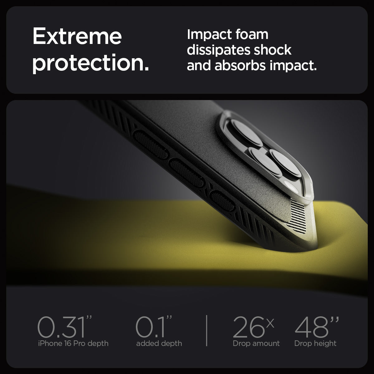 iPhone 16 Series - Rugged Armor (Mag Fit)